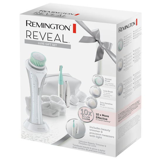 REMINGTON  FC1000GP Szczoteczka do oczyszczania twarzy REVEAL Luxe - zestaw prezentowy